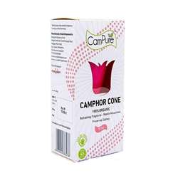Mangalam Campure Camphor Cone - Rose 